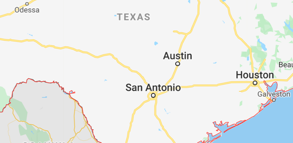 San Antonio Map